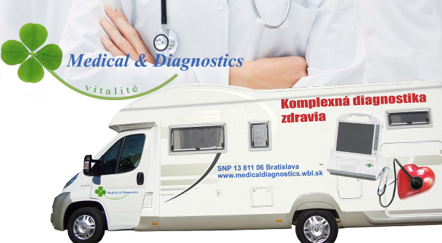 Bratislava - komplexná interná diagnostika zdravotného stavu len za 19€ (Medical & Diagnostics)