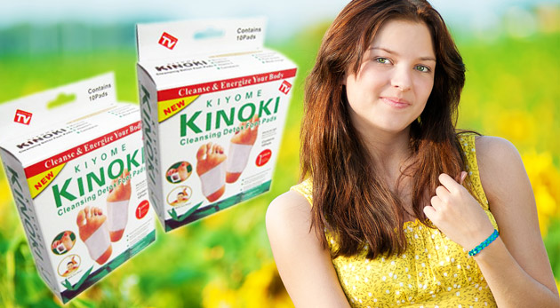 Detoxikačné náplaste KINOKI za 1,99€ (1 balenie, 10 kusov)