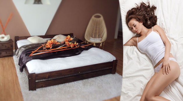 Model Ivetka - postel, rošt, matrac, rozmer 90x200cm len za 119€ vrátane poštovného.