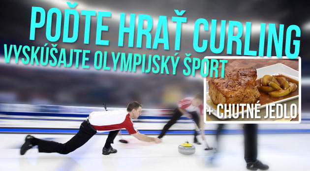 Curlingová dráha pre 4 osoby na 1 hodinu s nápojom podľa výberu a chutným kuracím alebo bravčovým mäskom, opekanými zemiakmi, ryžou, domácou štrúdlou, inštruktrom, odborným výkladom a potrebným príslušenstvom k hre len za 69€.