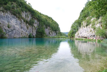 Plitvické jazerá Chorvátsko