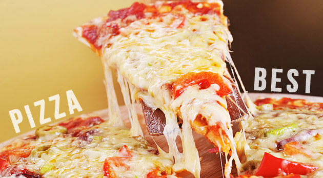 Veľká chrumkavá pizza podľa vášho výberu až z 20 druhov v Pizza Best v Petržalke. 