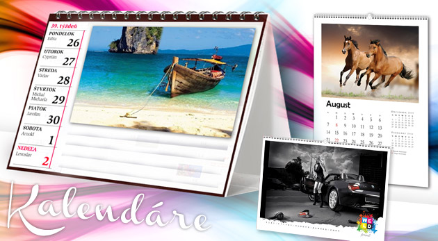 Kreatívny fotokalendár na rok 2014 - stolový alebo nástenný. Osobný odber v Nitre alebo zaslanie poštou či kuriérom.