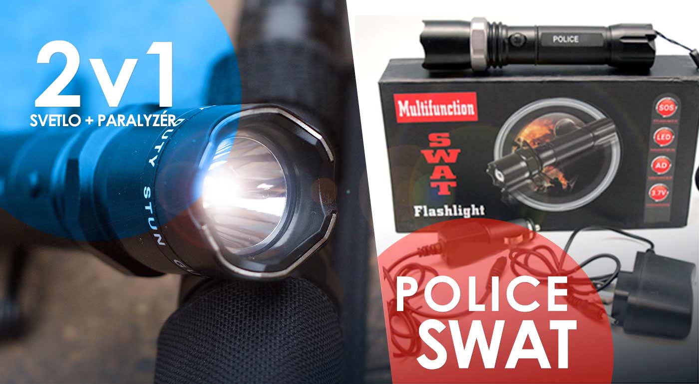 Praktické baterky POLICE so zoomom - sady v darčekovej kazete! VÝPREDAJ limitovanej akcie.
