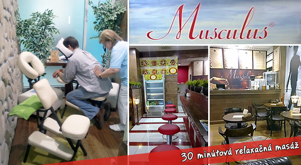 30 minútová klasická masáž cez oblečenie len za 1,99€