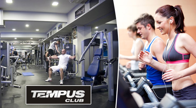 Zlepšite si svoju kondičku v Tempuse - vstup do fitness centra v Košiciach