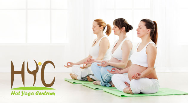 Gravid yoga pre budúce mamičky - hodinový vstup alebo mesačná permanentka do štúdia Hot Yoga Centrum