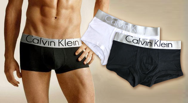 Značkové boxerky Calvin Klein: 2ks (1x biele a 1x čierne) vo veľkosti L za 13,99€