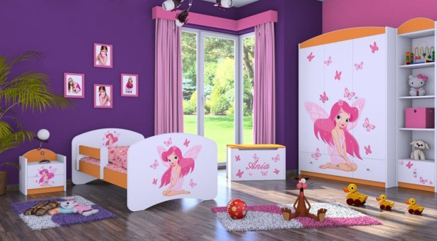 Detská posteľ pre vaše ratolesti s matracom a roštom. 9 farieb s možnosťou úložného boxu a vlastného motívu!
