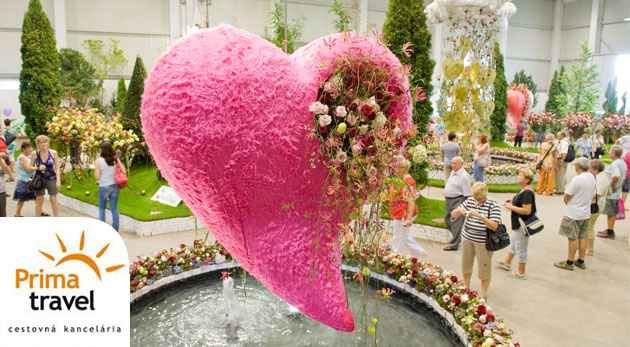 Výstava kvetov a záhrad v rakúskom meste Tulln