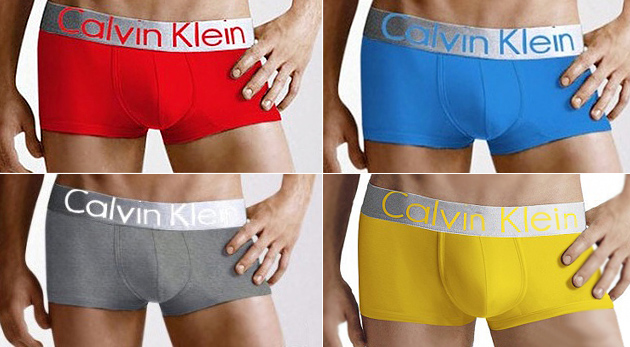 Pánske boxerky značky Calvin Klein - 4 kusy z pohodlného a kvalitného materiálu - na výber 14 farieb