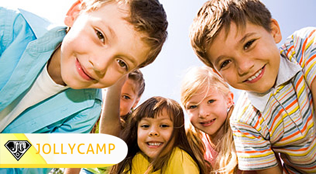 Jednodenný vstup pre 1 dieťa vo veku od 5-14 rokov do letného denného tábora Jolly Camp za 13€ vrátane stravy, pitného režimu, vstupného na výlety a animačného programu