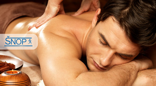 Hodinová klasická celotelová masáž alebo 45-minútová klasická masáž a 15-minútový termozábal za 12,50€