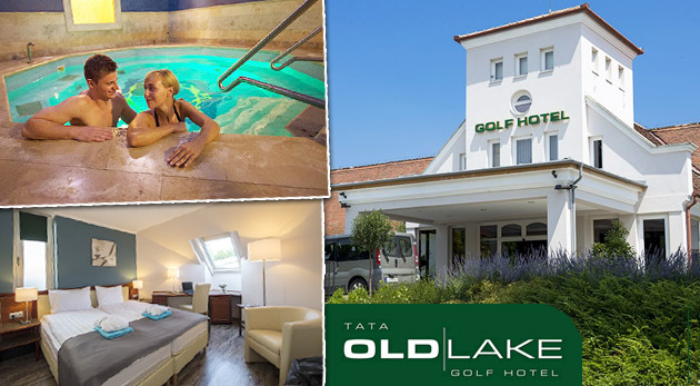 Ubytujte sa v Old Lake Golf Club & Hotel**** v meste Tata a užite si nekonečný wellness vo dvojici!