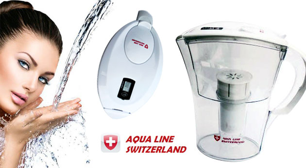 Filtračná kanvica Aqua Line Switzerland + 1 filtračná patróna za 12,99€ vrátane poštovného a balného v rámci SR