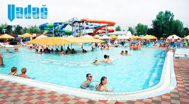 Pobyt pre 5 - 6 osôb vrátane detí v apartmáne na 5 dní (4 noci) v areáli kúpaliska Vadaš so vstupmi do bazénov, spotrebou vody, elektriny, posteľným prádlom, parkovaním za 190€; termín pobytu 31.8. – 4.9.2014