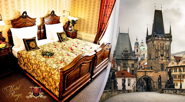Historický Hotel PRAGA 1885**** - nadýchajte sa atmosféry a spoznajte magickú Prahu vo dvojici