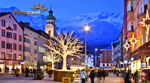 Adventný poznávací zájazd do Tirolska pre 1 osobu vrátane dopravy autobusom, ubytovaním (1 noc), služieb sprievodcu a povinného zákonného poistenia zájazdu za 119€
