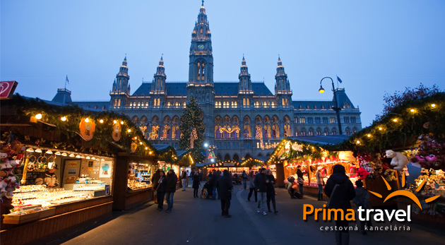 Vianočné trhy vo Viedni s návštevou čokoládovne