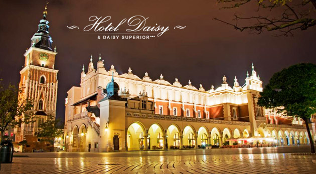 Fantastický pobyt v historickom a kráľovskom meste Krakov v Hoteli Daisy***