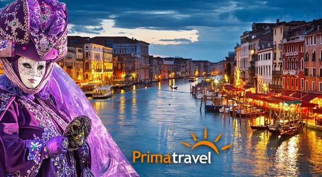 4-dňový zájazd do Benátok a Verony pre 1 osobu vrátane autobusovej dopravy, ubytovania v hoteli (1 noc) s raňajkami a služieb sprievodcu za 109€