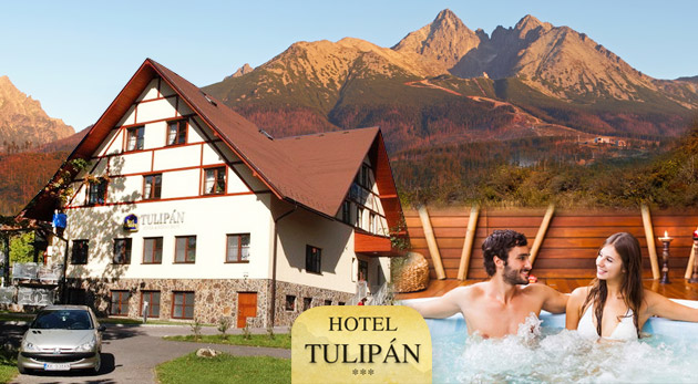 Pobyt pre 2 osoby v Hoteli Tulipán*** vo Vysokých Tatrách s polpenziou a wellness