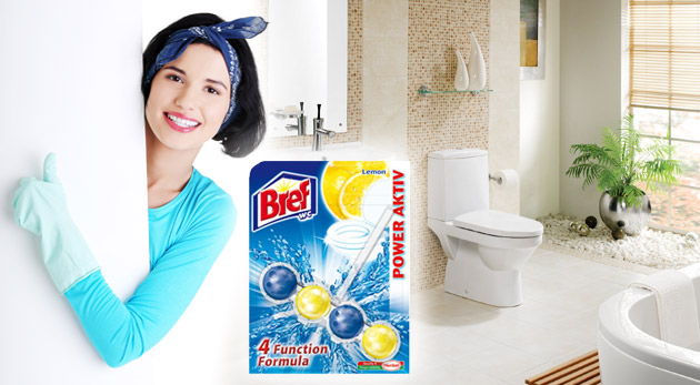 Hygienický osviežovač do WC misy Bref 10 ks, mix vôní za 13,49€ vrátane poštovného a balného v rámci SR