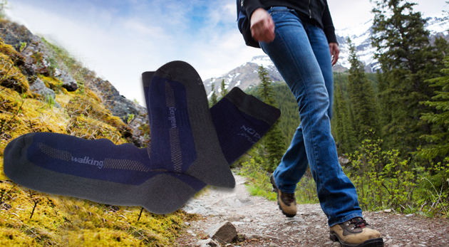 Špičková ochrana vašich nôh počas turistiky i prechádzky mestom - ponožky Northland walking