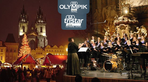 Fantastický predvianočný víkend v Prahe pre dvoch, rozsvietenie stromčeka a adventný koncert Carmina Bohemica