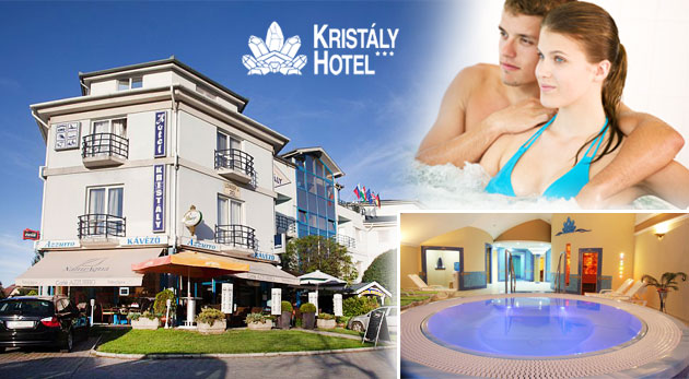 Pobyt v Kristály Hoteli*** na Balatone s polpenziou a wellness na 3 alebo 4 dni