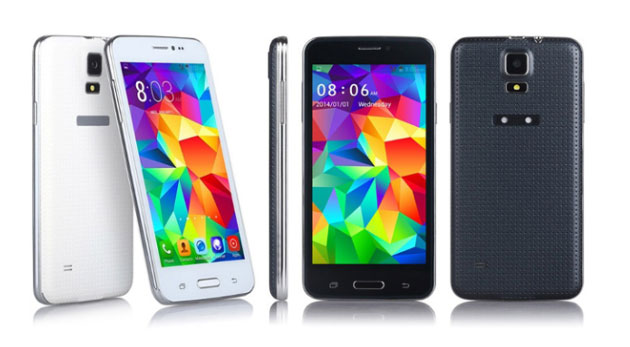 Dotykový 4,5 palcový smartfón S5 s Androidom na 2 SIM karty