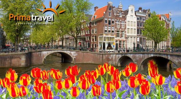 4-dňový zájazd do Holandska s návštevou krásneho Amsterdamu, skanzenu Zaanse Schans a svetoznámej výstavy kvetov