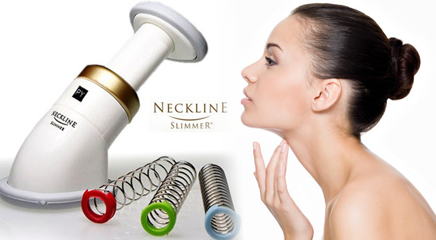 Neckline Slimmer - prístroj na odstránenie dvojitej brady a jemných mimických vrások
