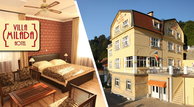 Luxusné a štýlové ubytovanie v Prahe v Boutique hoteli Villa Milada**** neďaleko historického centra
