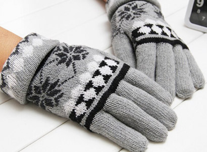 dámske a pánske zimné rukavice