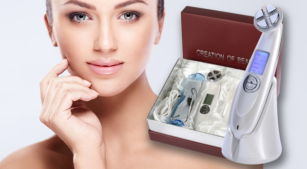 Kozmetický prístroj Perfect Skin New Model s displejom + ultrazvukový gél za 59,90 €