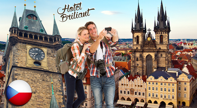 Relax v pražskom Hoteli Brilliant - spoznajte, čím žije česká metropola