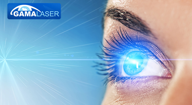 Operácia 1 oka laserovým excimerom + 4 pooperačné kontroly v GAMA LASER za 320€