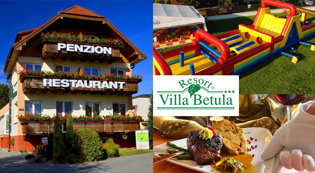 Villa Betula Resort*** - 3 dni nekončiacej zábavy a aktivít pre rodiny s deťmi