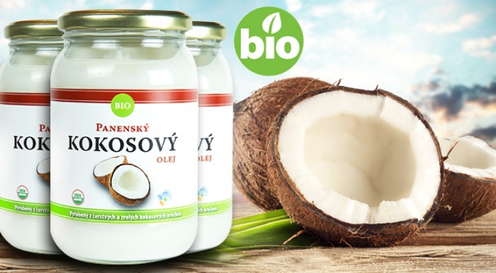 BIO panenský kokosový olej - 502 ml