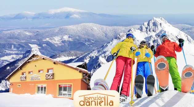 Penzión Daniella - pobyt počas tichej bielej zimy v čistej prírode Pienin