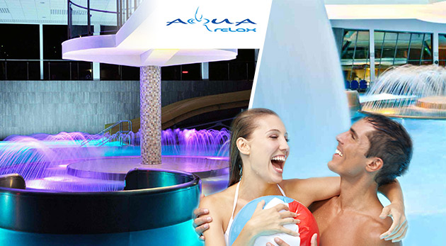 Celodený vstup do Vodného sveta a plaveckého bazénu areálu AquaRelax pre 1 dospelú osobu za 8,40 €