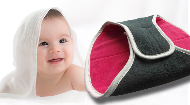 Dečka pre plaziace sa bábätko, vzor 2 fialovo-pink za 5,59€