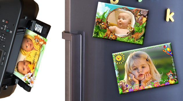 Výroba magnetiek s detským motívom, fotoplátno z vašich fotografií či tlač fotiek