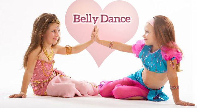 4 hodiny belly dance pre dievčatká od 5 rokov za 1.99 €