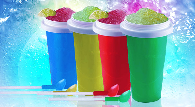 Squezzy freezy - pohár so silikónovými nádobkami na výrobu chladených nápojov alebo drene za 4,90€