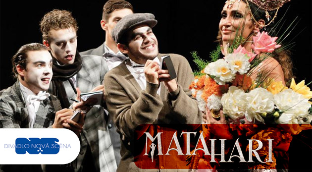 Vstupenka pre 1 osobu na muzikál Mata Hari, termín: 25.4.2015 o 19:00, sedenie: balkón, kategória D za 10,50 €