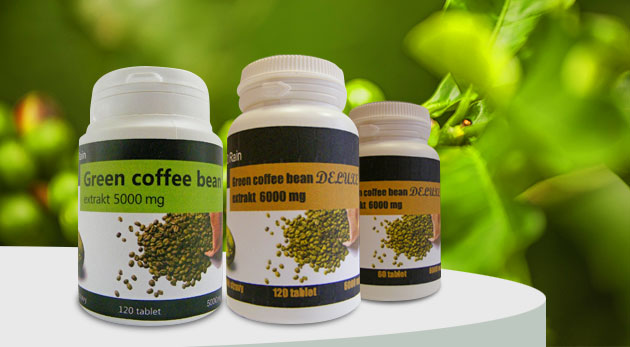 Extrakt zo zelenej kávy v tabletách