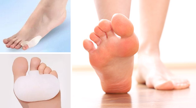 Mäkké a pružné ortopedické pomôcky na malíček alebo na nohu