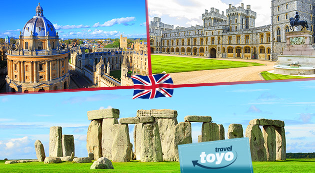 Spoznajte Anglicko - navštívte Londýn, Windsor, Stonehenge a Oxford s CK TOYO-travel